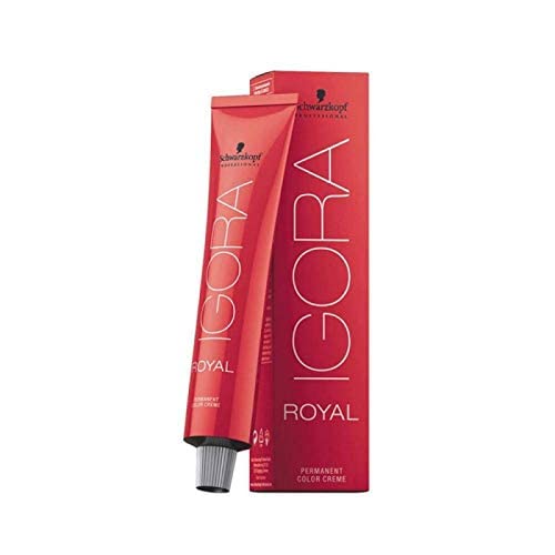 Schwarzkopf Professional - Tintura permanente para el cabello Igora Royal, tono 8-77, color rubio claro cobre, 2.11 onzas (60 g)
