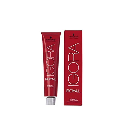 Schwarzkopf Professional - Tintura permanente para el cabello Igora Royal, tono 8-77, color rubio claro cobre, 2.11 onzas (60 g)