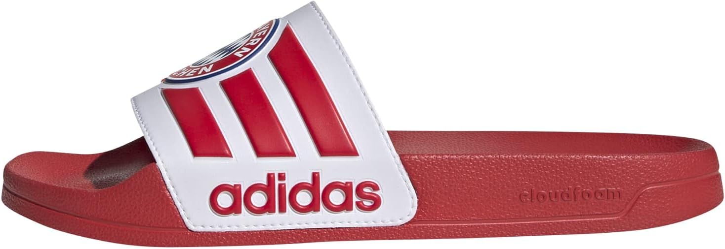 adidas Hombres Adilette Ducha Arsenal Sandalias Casual Casual - Rojo