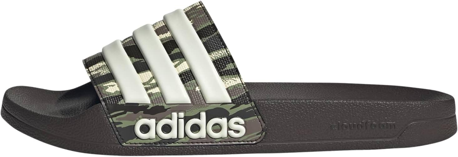 adidas Hombres Adilette Ducha Arsenal Sandalias Casual Casual - Rojo