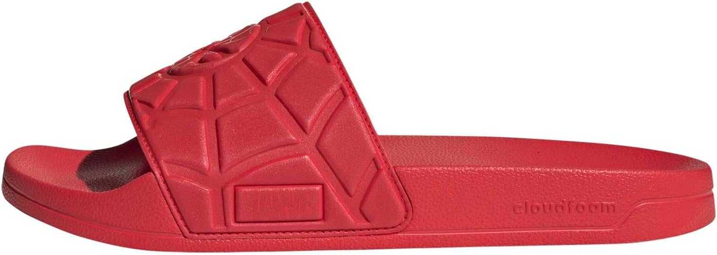adidas Hombres Adilette Ducha Arsenal Sandalias Casual Casual - Rojo