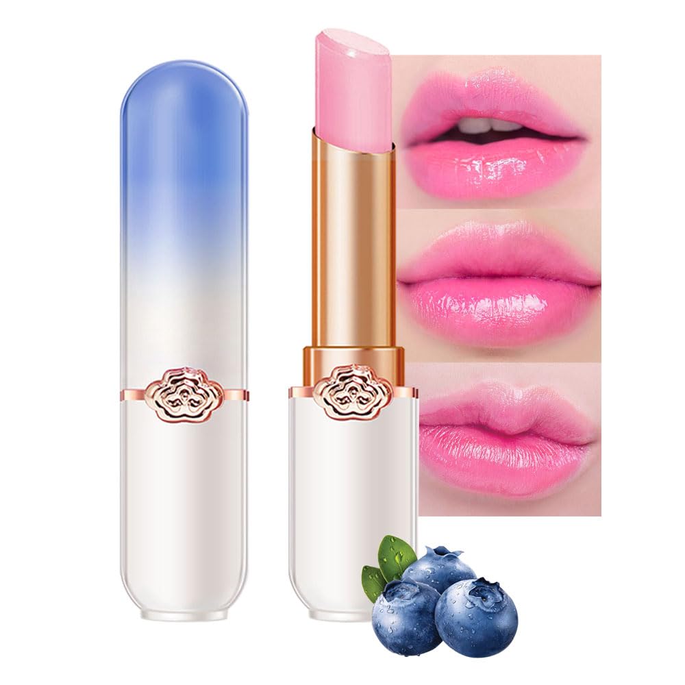 BINGBRUSH 6 piezas de lápiz labial que cambia de color con sabor a fruta, la reina, PH Mood, labios de larga duración, brillo labial, bálsamo labial, tinte mágico, maquillaje para mujer | Long-Lasting Comfort ,Personalized Shade,Deep Hydration,Fresh Looks