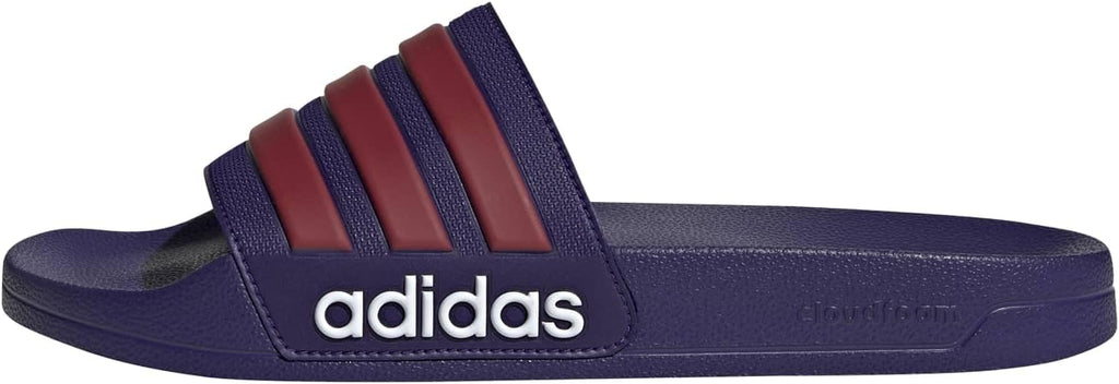 adidas Hombres Adilette Ducha Arsenal Sandalias Casual Casual - Rojo