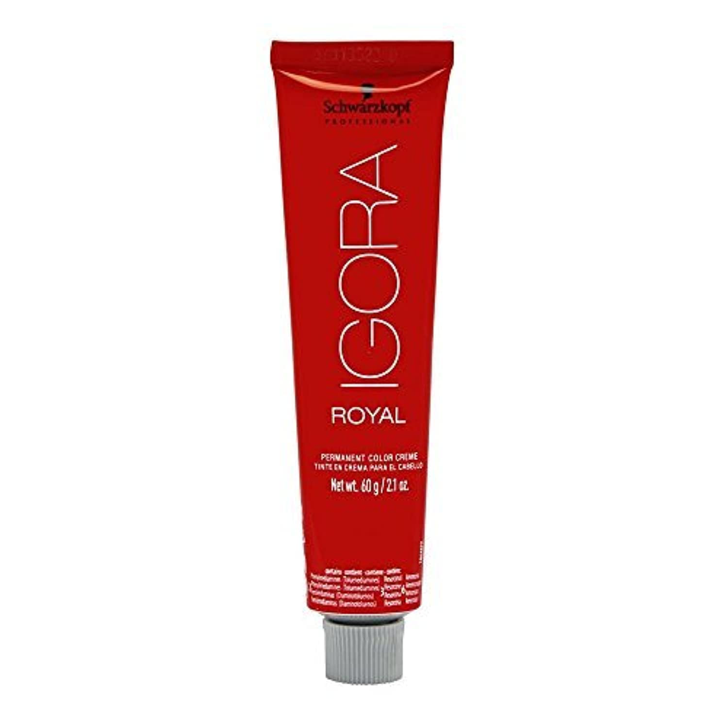 Schwarzkopf Professional - Tintura permanente para el cabello Igora Royal, tono 8-77, color rubio claro cobre, 2.11 onzas (60 g)