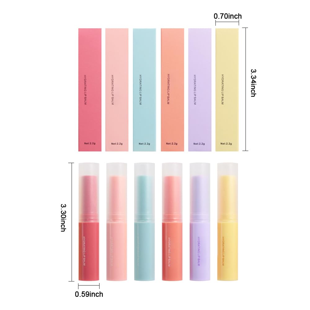 BINGBRUSH 6 piezas de lápiz labial que cambia de color con sabor a fruta, la reina, PH Mood, labios de larga duración, brillo labial, bálsamo labial, tinte mágico, maquillaje para mujer | Long-Lasting Comfort ,Personalized Shade,Deep Hydration,Fresh Looks