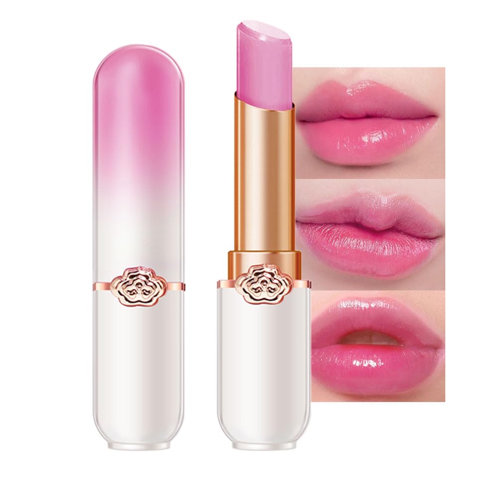 BINGBRUSH 6 piezas de lápiz labial que cambia de color con sabor a fruta, la reina, PH Mood, labios de larga duración, brillo labial, bálsamo labial, tinte mágico, maquillaje para mujer | Long-Lasting Comfort ,Personalized Shade,Deep Hydration,Fresh Looks
