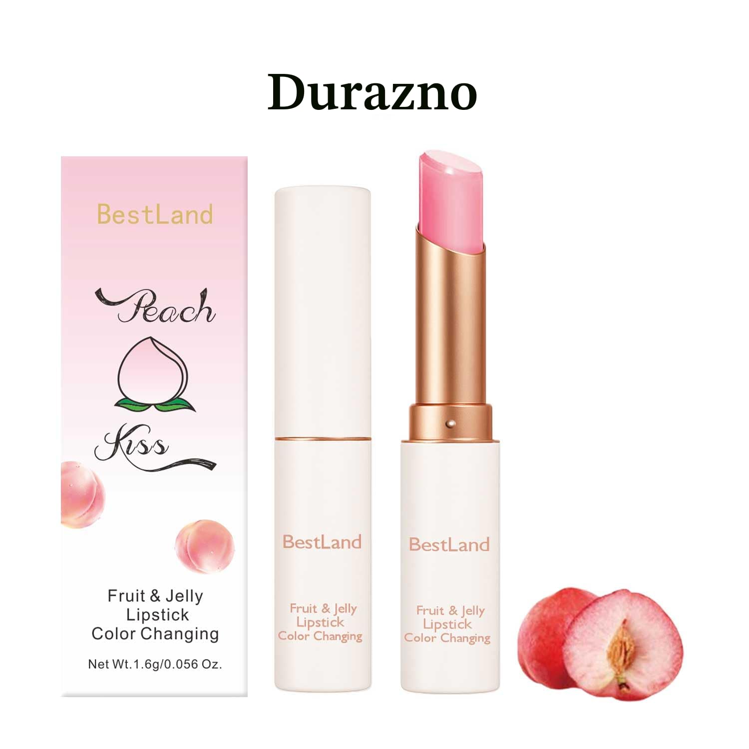 KAILIJUMEI Humectante de labios cuidado Surplus Bright Flower lápiz labial de jalea, Jelly
