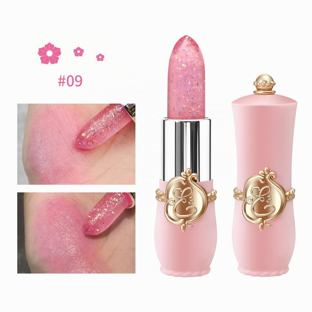 KAILIJUMEI Humectante de labios cuidado Surplus Bright Flower lápiz labial de jalea, Jelly