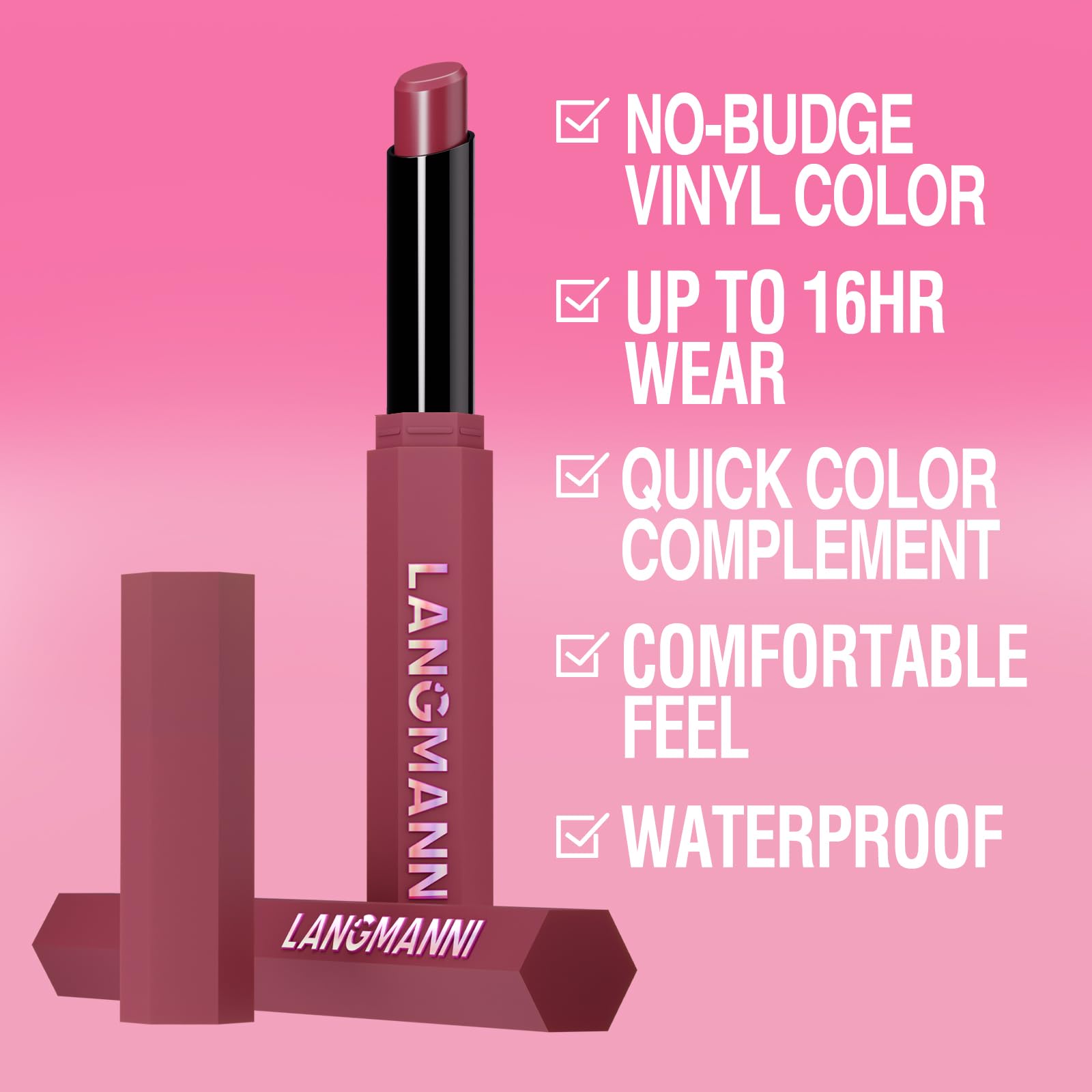 BestLand 12Pcs Matte Liquid Lipstick + Lip Liner Pens Set, Velvety Nude Lip Stain Waterproof Long Wear Makeup Gift Set