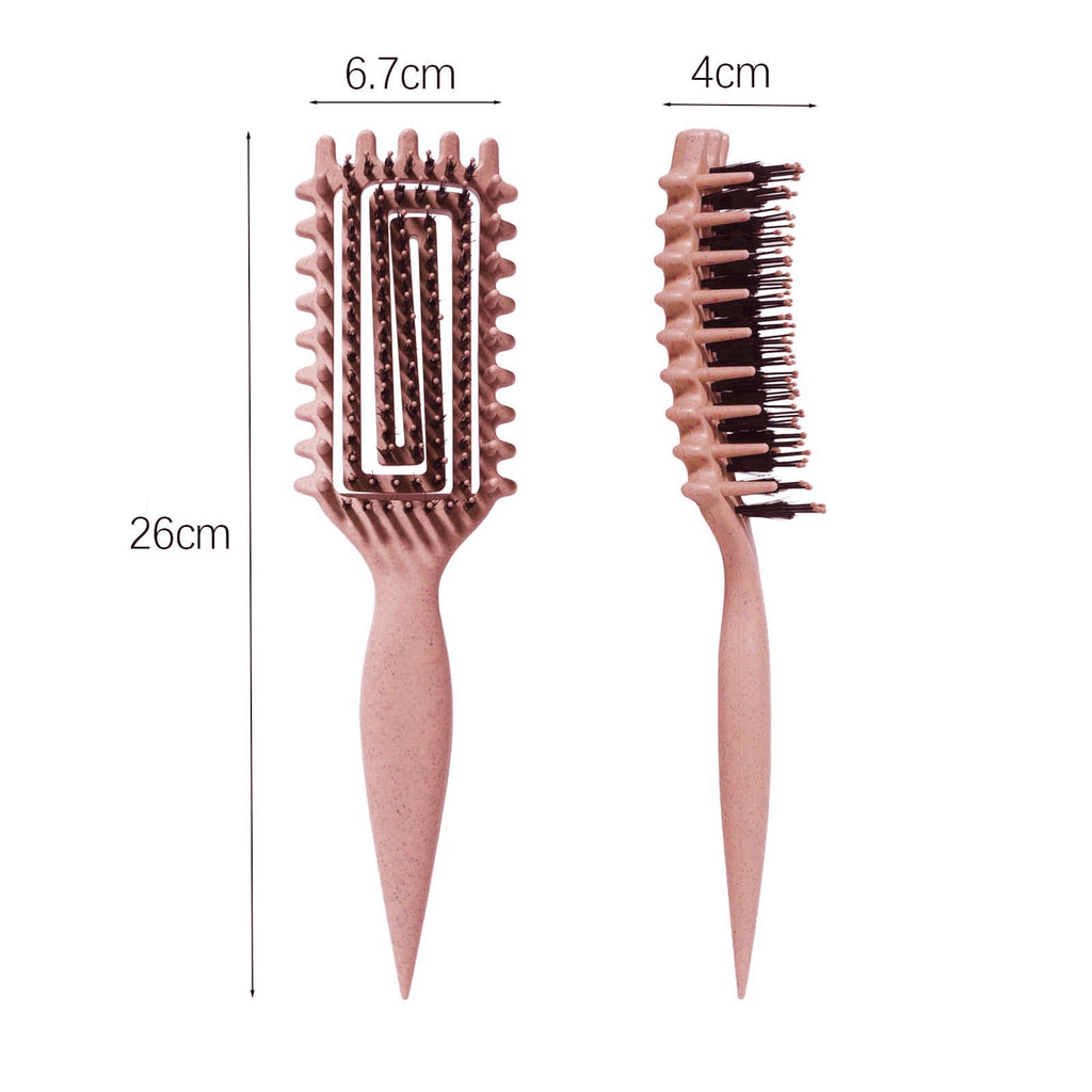 Cepillo para cabello rizado Candybrush Cepillo para definir rizos para desenredar, dar forma y definir rizos para mujeres, hombres, cabello húmedo y seco (Morado)