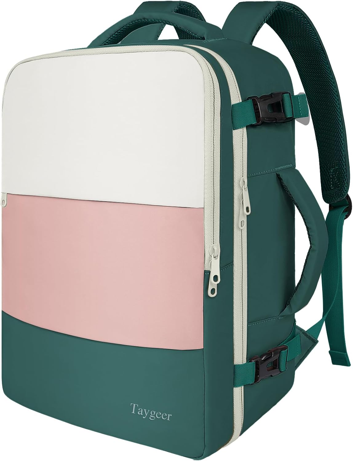 Taygeer - Mochila de viaje para mujeres, mochila de cabina con puerto de carga USB y bolsa para zapatos, mochila TSA para laptop de 15.6 pulgadas aprobada para vuelos, bolsa de enfermera, mochila | 15.6inch Laptop Mochila with Water Bottle Pocket & Shoe P
