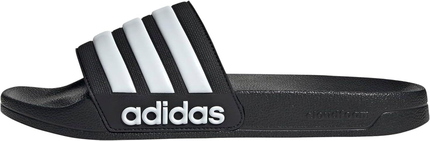 adidas Hombres Adilette Ducha Arsenal Sandalias Casual Casual - Rojo