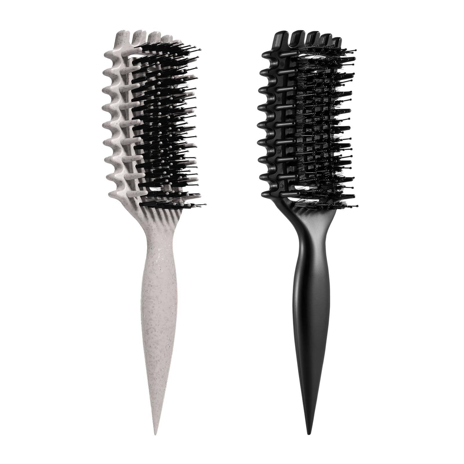 Cepillo para cabello rizado Candybrush Cepillo para definir rizos para desenredar, dar forma y definir rizos para mujeres, hombres, cabello húmedo y seco (Morado)