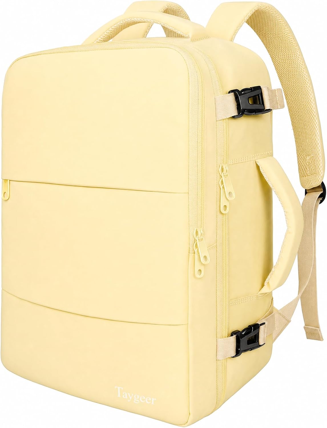 Taygeer - Mochila de viaje para mujeres, mochila de cabina con puerto de carga USB y bolsa para zapatos, mochila TSA para laptop de 15.6 pulgadas aprobada para vuelos, bolsa de enfermera, mochila | 15.6inch Laptop Mochila with Water Bottle Pocket & Shoe P