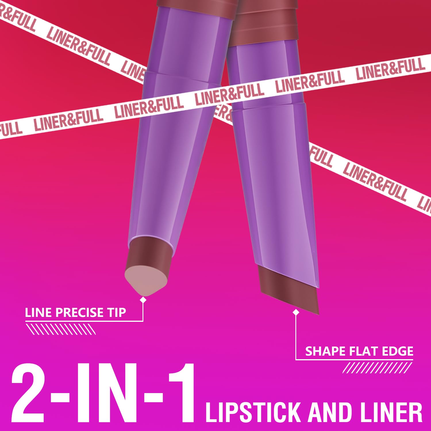 BestLand 12Pcs Matte Liquid Lipstick + Lip Liner Pens Set, Velvety Nude Lip Stain Waterproof Long Wear Makeup Gift Set