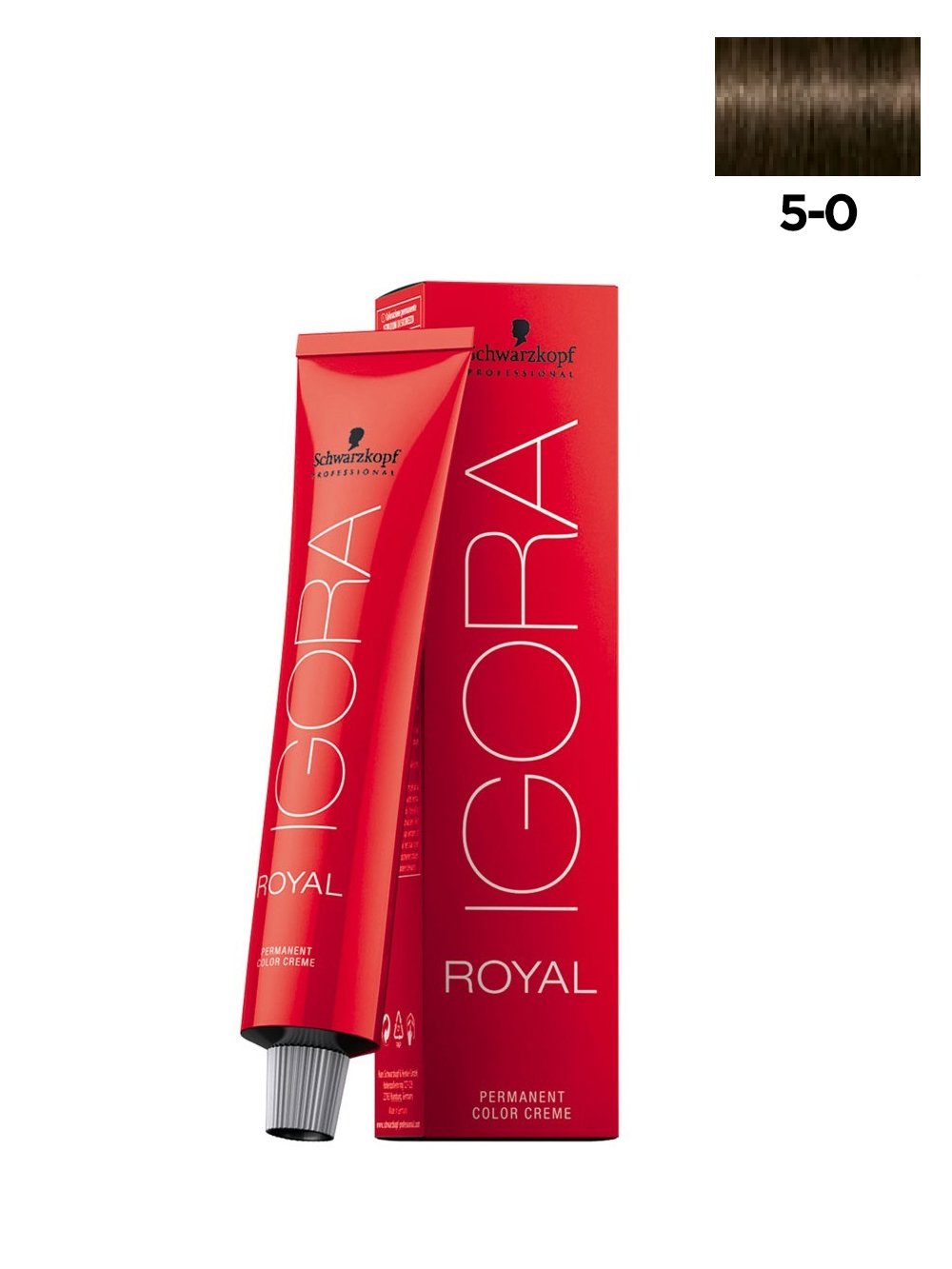 Schwarzkopf Professional - Tintura permanente para el cabello Igora Royal, tono 8-77, color rubio claro cobre, 2.11 onzas (60 g)