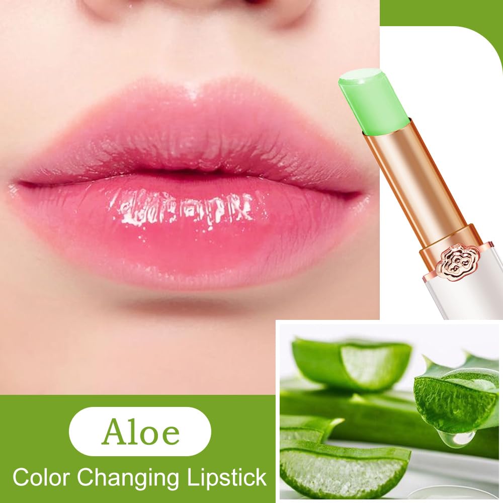 BINGBRUSH 6 piezas de lápiz labial que cambia de color con sabor a fruta, la reina, PH Mood, labios de larga duración, brillo labial, bálsamo labial, tinte mágico, maquillaje para mujer | Long-Lasting Comfort ,Personalized Shade,Deep Hydration,Fresh Looks