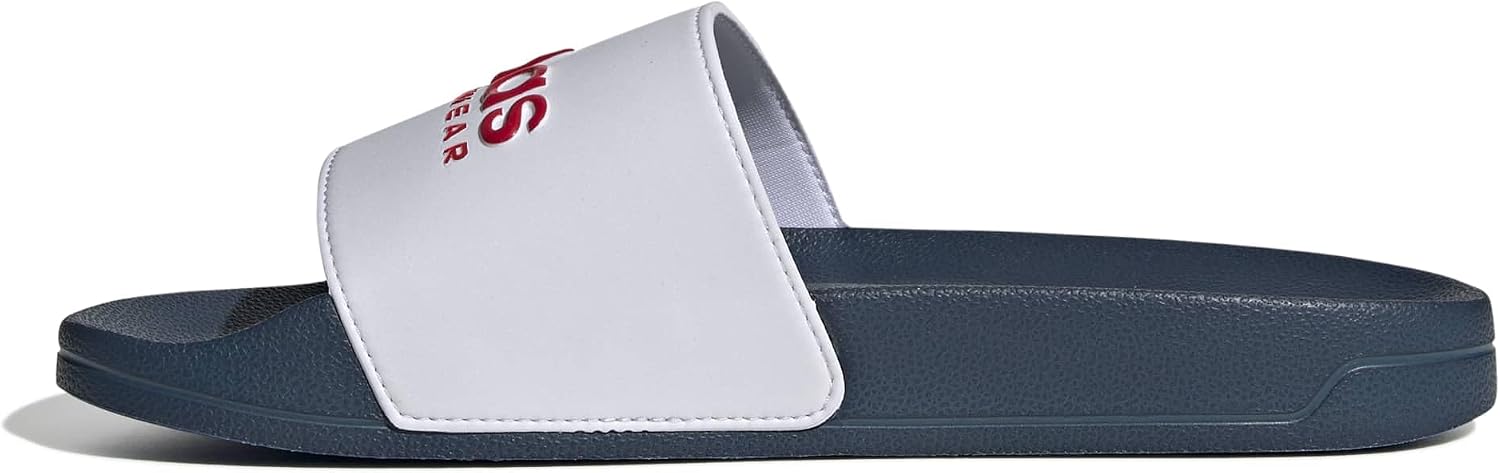 adidas Hombres Adilette Ducha Arsenal Sandalias Casual Casual - Rojo