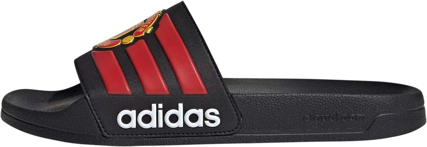 adidas Hombres Adilette Ducha Arsenal Sandalias Casual Casual - Rojo