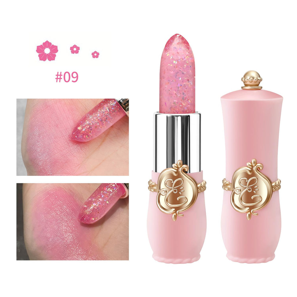 KAILIJUMEI Humectante de labios cuidado Surplus Bright Flower lápiz labial de jalea, Jelly