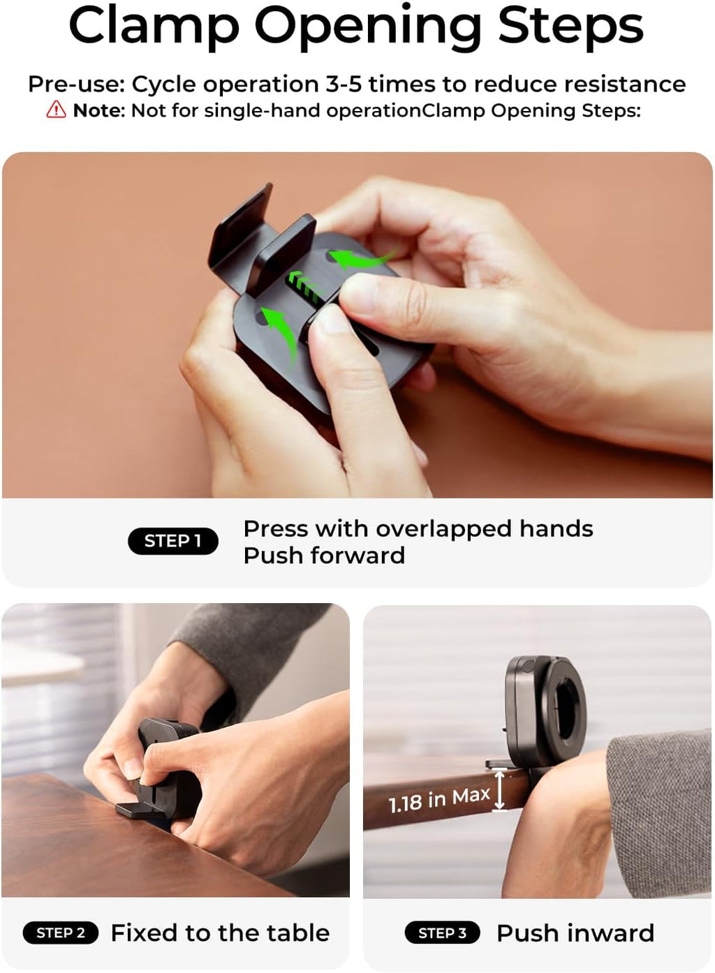 LISEN - Soporte de teléfono para el escritorio de viaje en avión | Phone Stand Hands Free MagSafe Travel Accessories Flying Long Flight Essentials Airplane Gadgets Gifts for Men