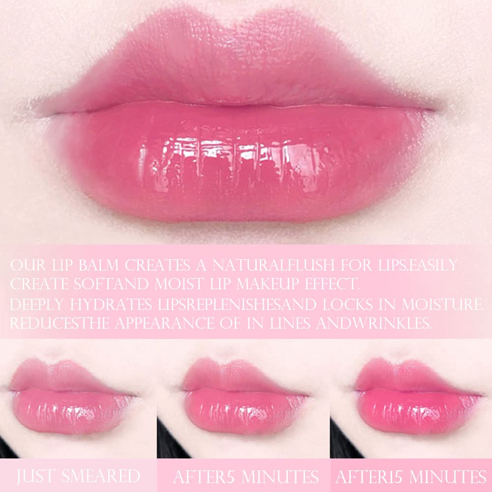 BINGBRUSH 6 piezas de lápiz labial que cambia de color con sabor a fruta, la reina, PH Mood, labios de larga duración, brillo labial, bálsamo labial, tinte mágico, maquillaje para mujer | Long-Lasting Comfort ,Personalized Shade,Deep Hydration,Fresh Looks