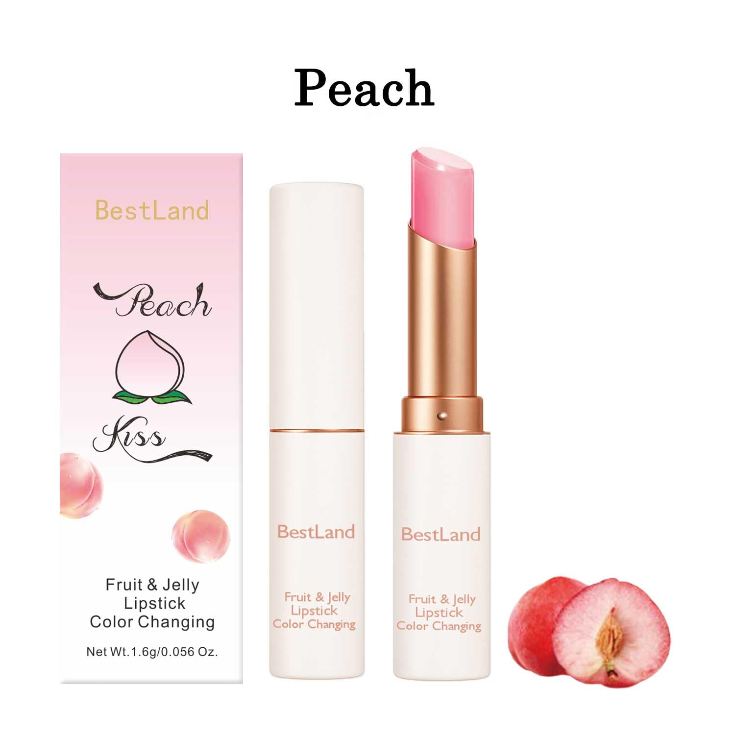 KAILIJUMEI Humectante de labios cuidado Surplus Bright Flower lápiz labial de jalea, Jelly