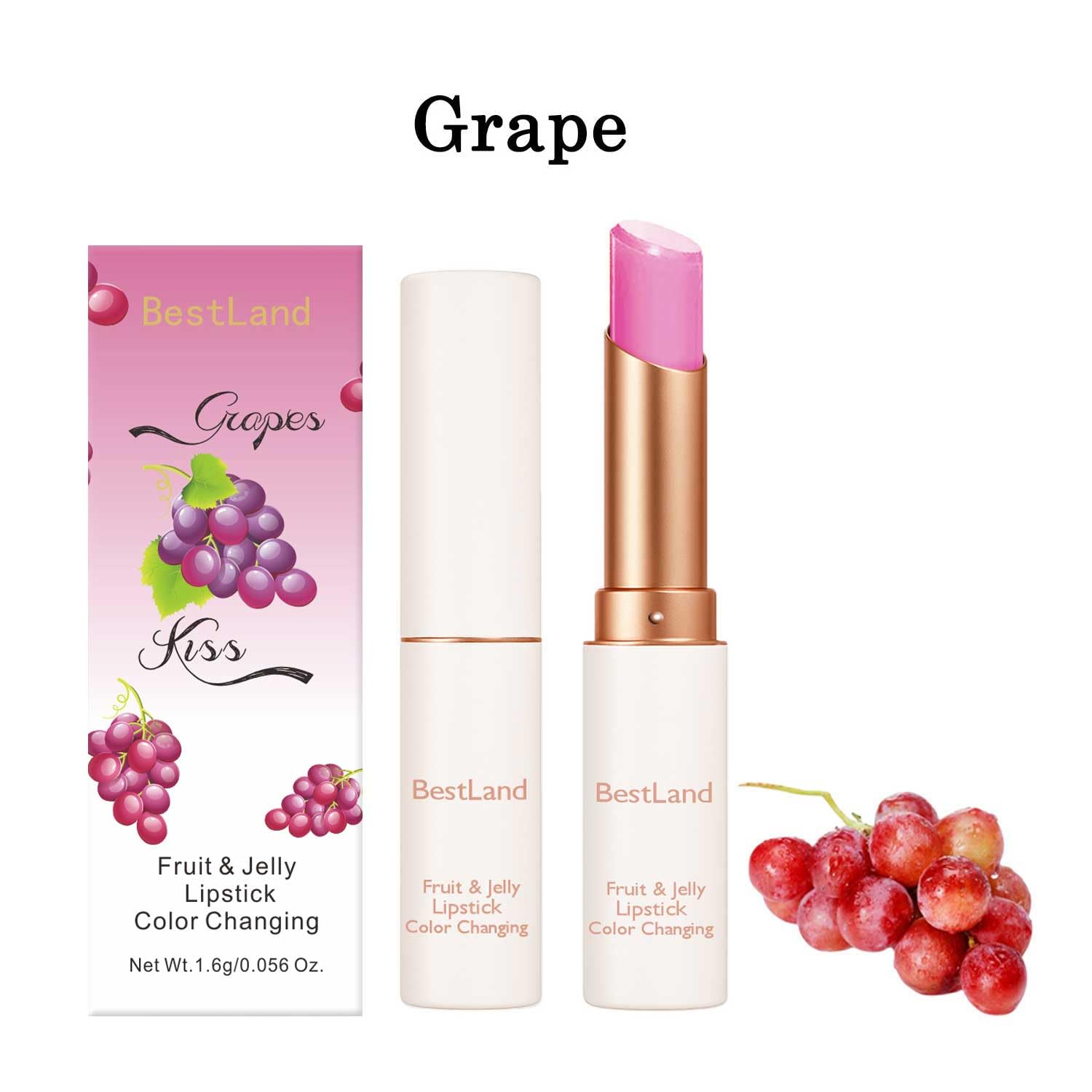 KAILIJUMEI Humectante de labios cuidado Surplus Bright Flower lápiz labial de jalea, Jelly