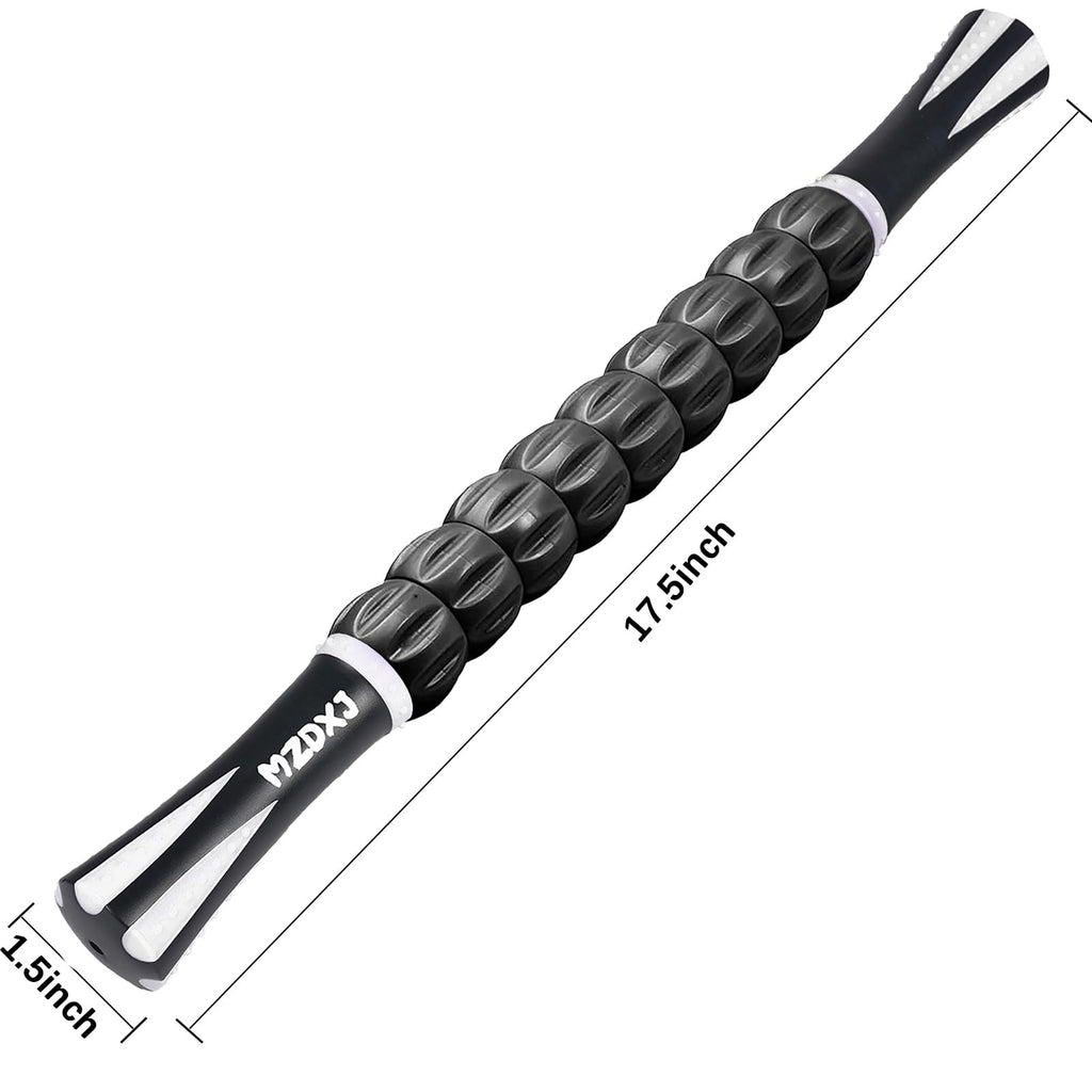 Rodillo de Masaje Muscular Bastón Rodillo de Masaje - Destructor de Fascia de Tejido Profundo para Alivio del Dolor Miofascial, Drenaje Linfático y Escultura Corporal, Herramienta Portátil de