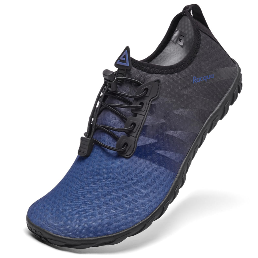 Racqua Water Shoes Men Women Quick Dry Gradient Shoes Barefoot Aqua Athletic Sports Swim Shoes