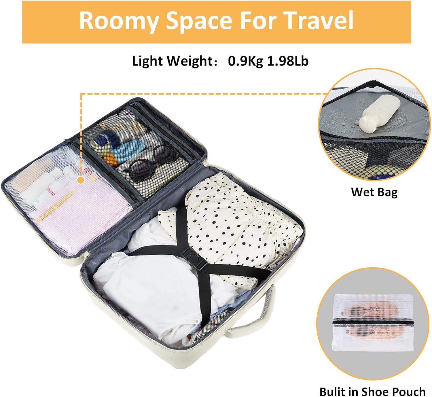 Taygeer - Mochila de viaje para mujeres, mochila de cabina con puerto de carga USB y bolsa para zapatos, mochila TSA para laptop de 15.6 pulgadas aprobada para vuelos, bolsa de enfermera, mochila | 15.6inch Laptop Mochila with Water Bottle Pocket & Shoe P