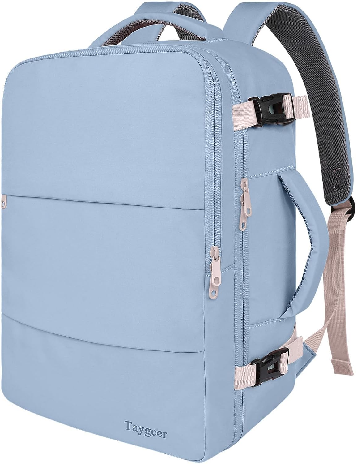 Taygeer - Mochila de viaje para mujeres, mochila de cabina con puerto de carga USB y bolsa para zapatos, mochila TSA para laptop de 15.6 pulgadas aprobada para vuelos, bolsa de enfermera, mochila | 15.6inch Laptop Mochila with Water Bottle Pocket & Shoe P