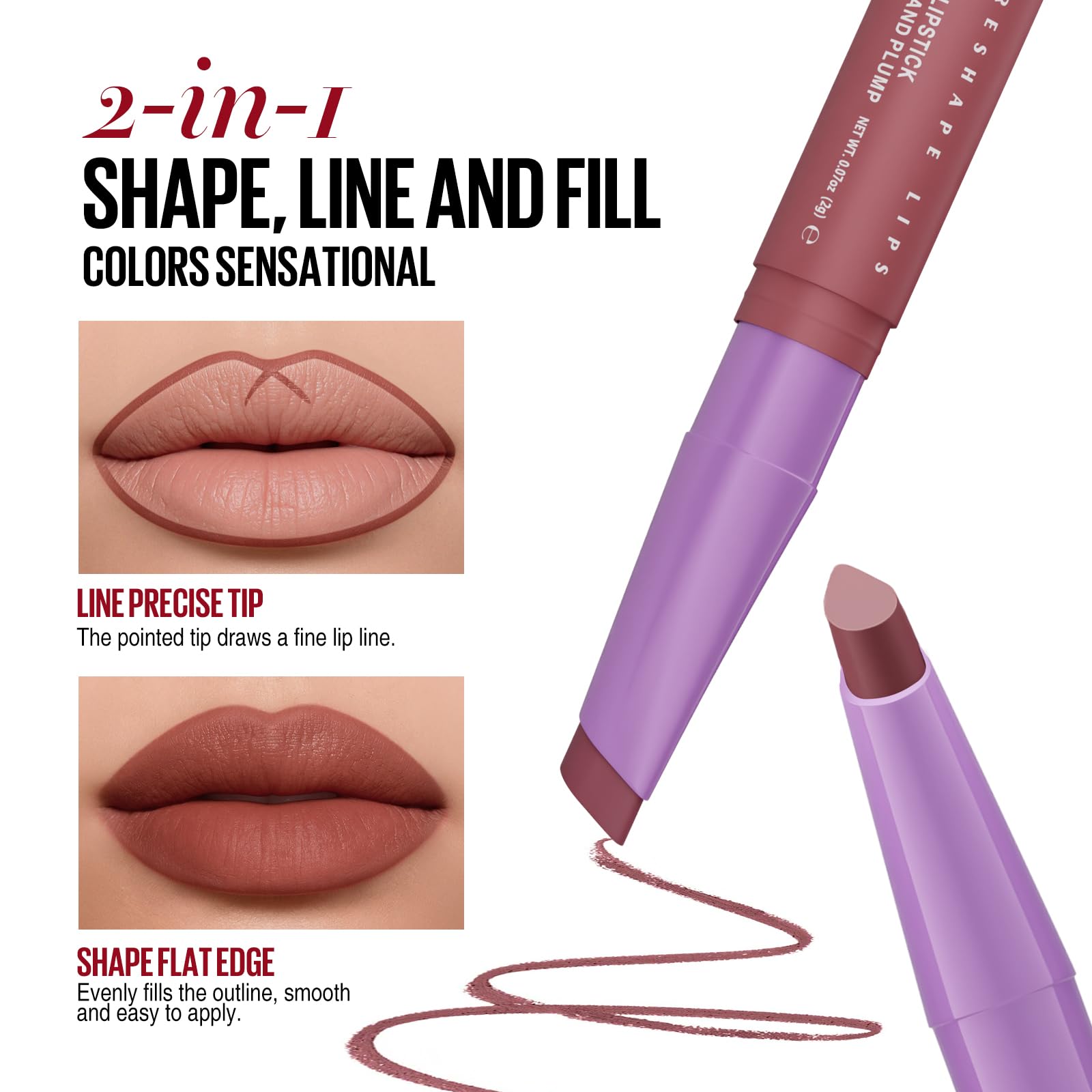 BestLand 12Pcs Matte Liquid Lipstick + Lip Liner Pens Set, Velvety Nude Lip Stain Waterproof Long Wear Makeup Gift Set
