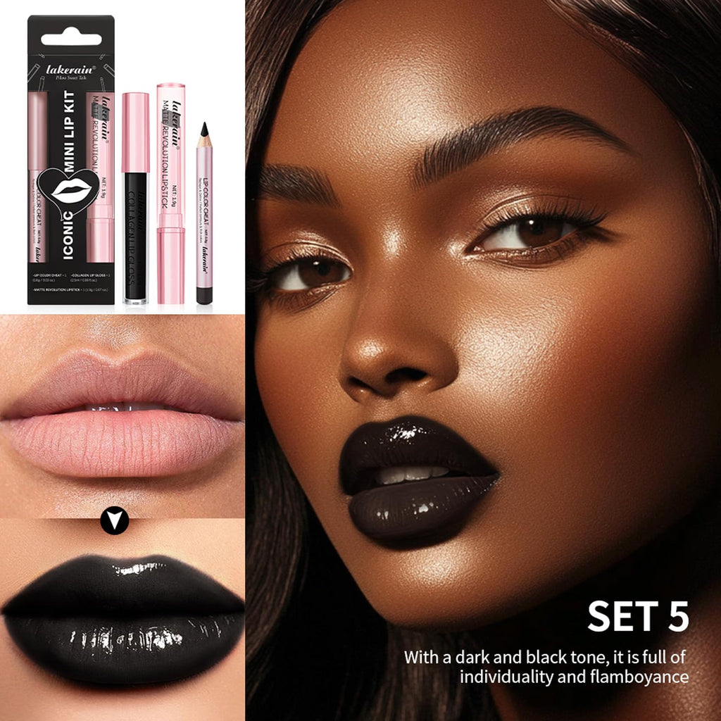BestLand 12Pcs Matte Liquid Lipstick + Lip Liner Pens Set, Velvety Nude Lip Stain Waterproof Long Wear Makeup Gift Set