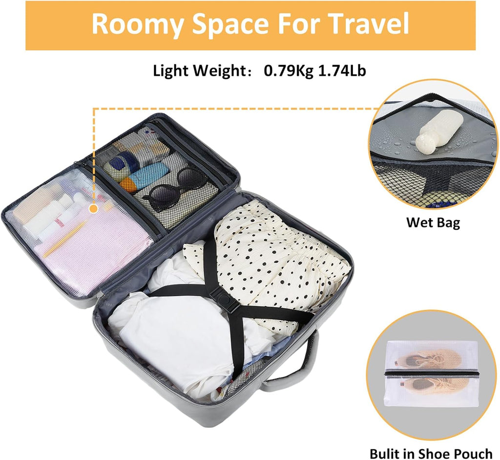 Taygeer - Mochila de viaje para mujeres, mochila de cabina con puerto de carga USB y bolsa para zapatos, mochila TSA para laptop de 15.6 pulgadas aprobada para vuelos, bolsa de enfermera, mochila | 15.6inch Laptop Mochila with Water Bottle Pocket & Shoe P