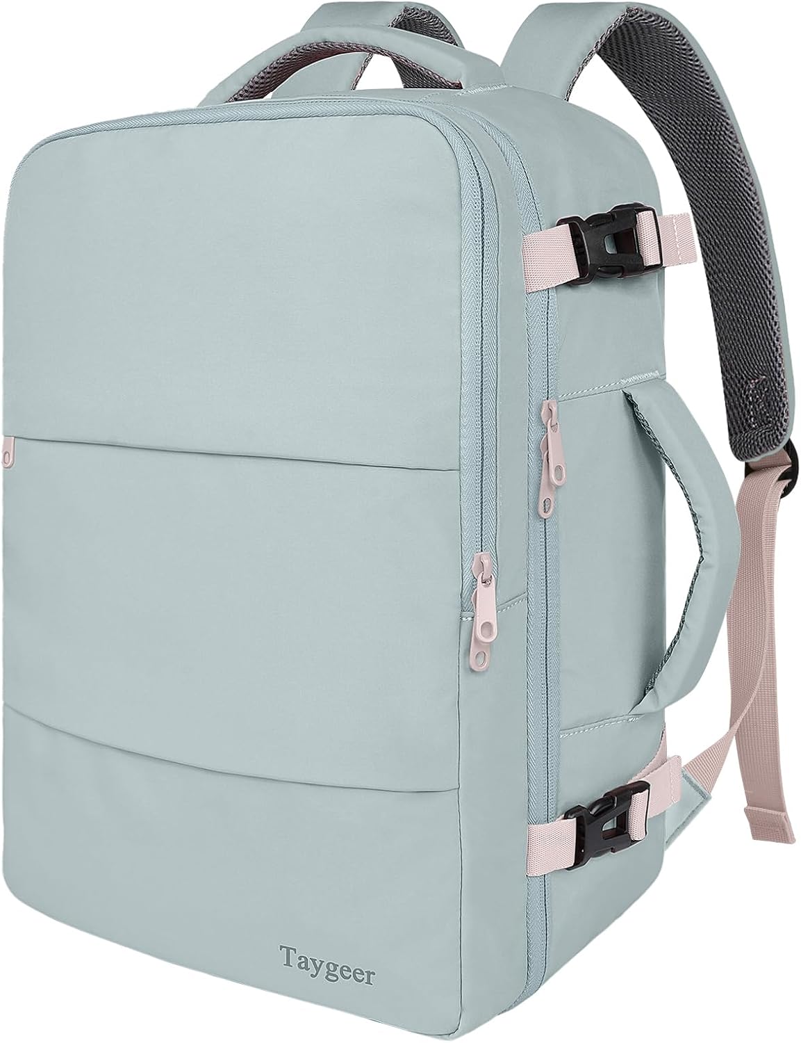 Taygeer - Mochila de viaje para mujeres, mochila de cabina con puerto de carga USB y bolsa para zapatos, mochila TSA para laptop de 15.6 pulgadas aprobada para vuelos, bolsa de enfermera, mochila | 15.6inch Laptop Mochila with Water Bottle Pocket & Shoe P