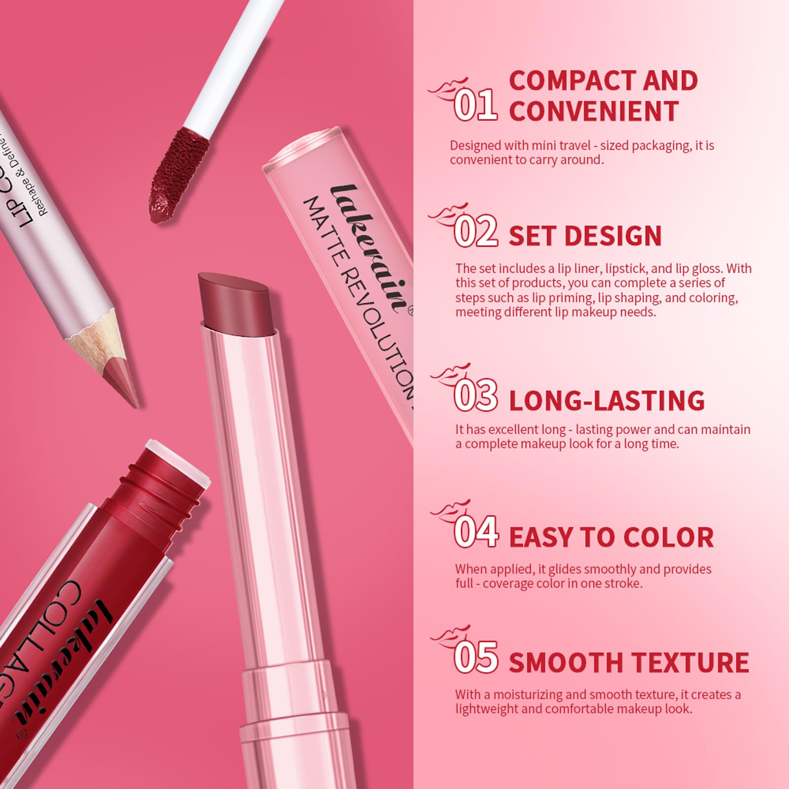 BestLand 12Pcs Matte Liquid Lipstick + Lip Liner Pens Set, Velvety Nude Lip Stain Waterproof Long Wear Makeup Gift Set