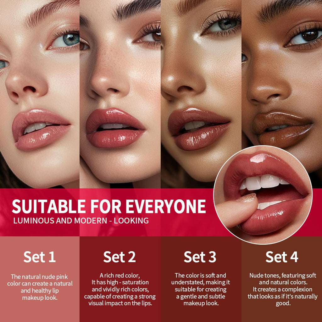 BestLand 12Pcs Matte Liquid Lipstick + Lip Liner Pens Set, Velvety Nude Lip Stain Waterproof Long Wear Makeup Gift Set