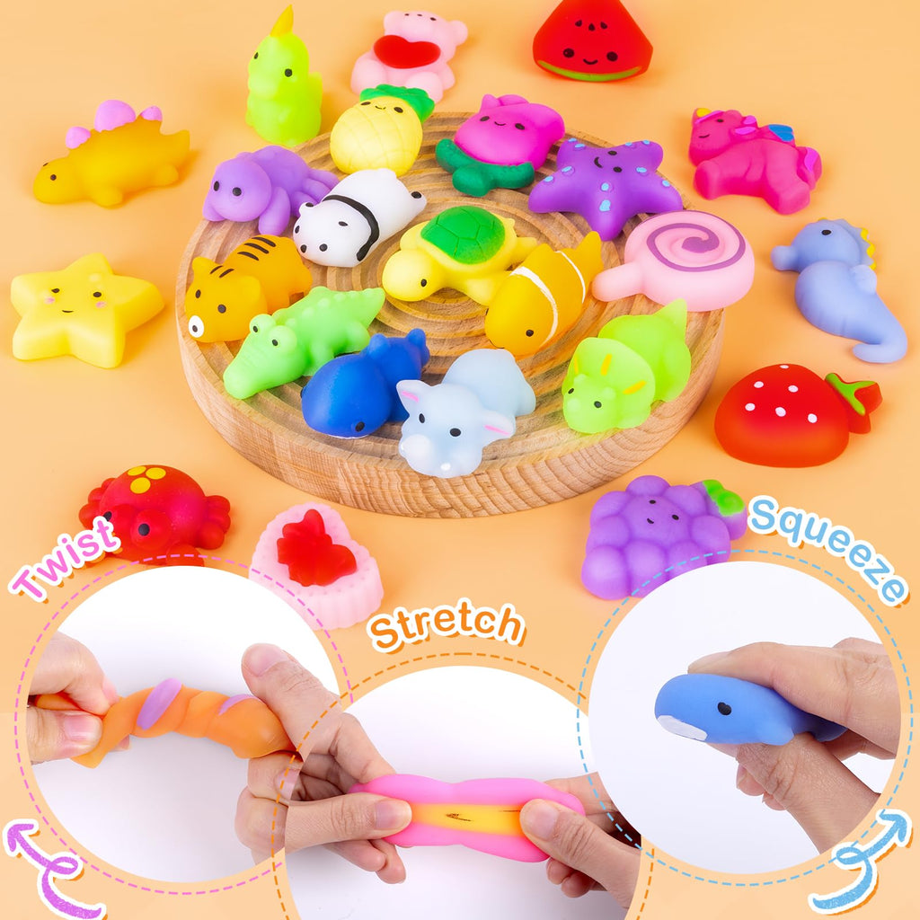 Paquete de 4 Cubos Antiestrés, Pelotas Antiestrés con Forma de Cubo de Hielo de Elevación Lenta para Adultos y Niños, Juguete Sensorial Fidget para Alivio de Ansiedad, Pelotas Blandas de Forma | Sensory Fidget Toy for Anxiety Relief, Square Shape Cube Squ