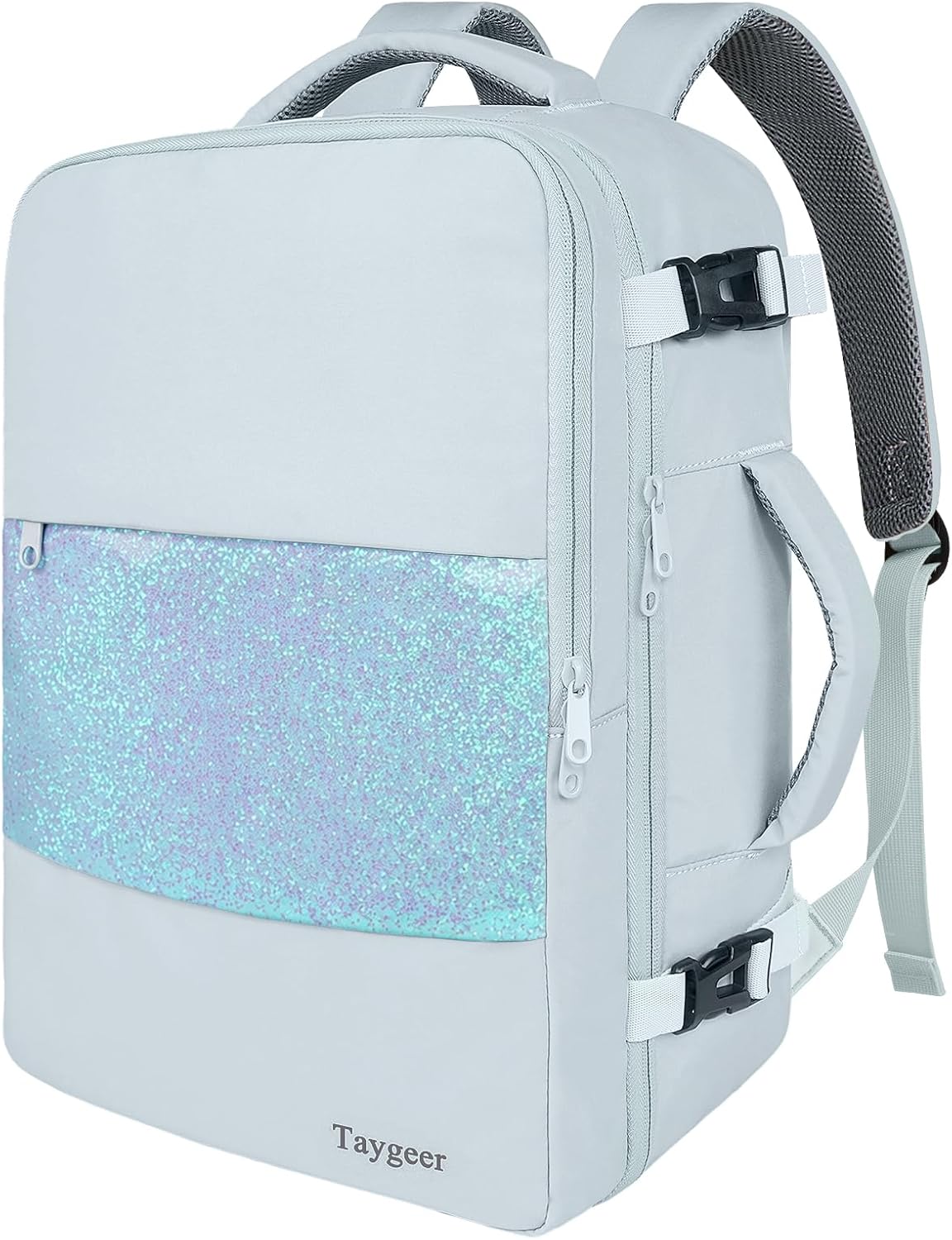 Taygeer - Mochila de viaje para mujeres, mochila de cabina con puerto de carga USB y bolsa para zapatos, mochila TSA para laptop de 15.6 pulgadas aprobada para vuelos, bolsa de enfermera, mochila | 15.6inch Laptop Mochila with Water Bottle Pocket & Shoe P
