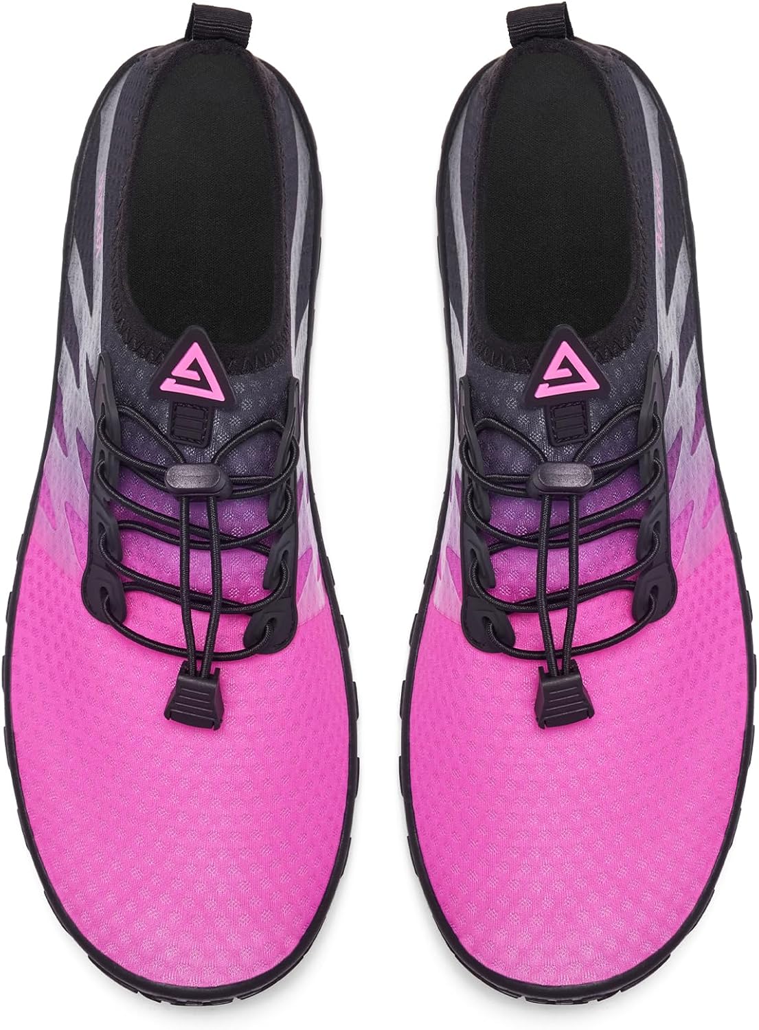 Racqua Water Shoes Men Women Quick Dry Gradient Shoes Barefoot Aqua Athletic Sports Swim Shoes