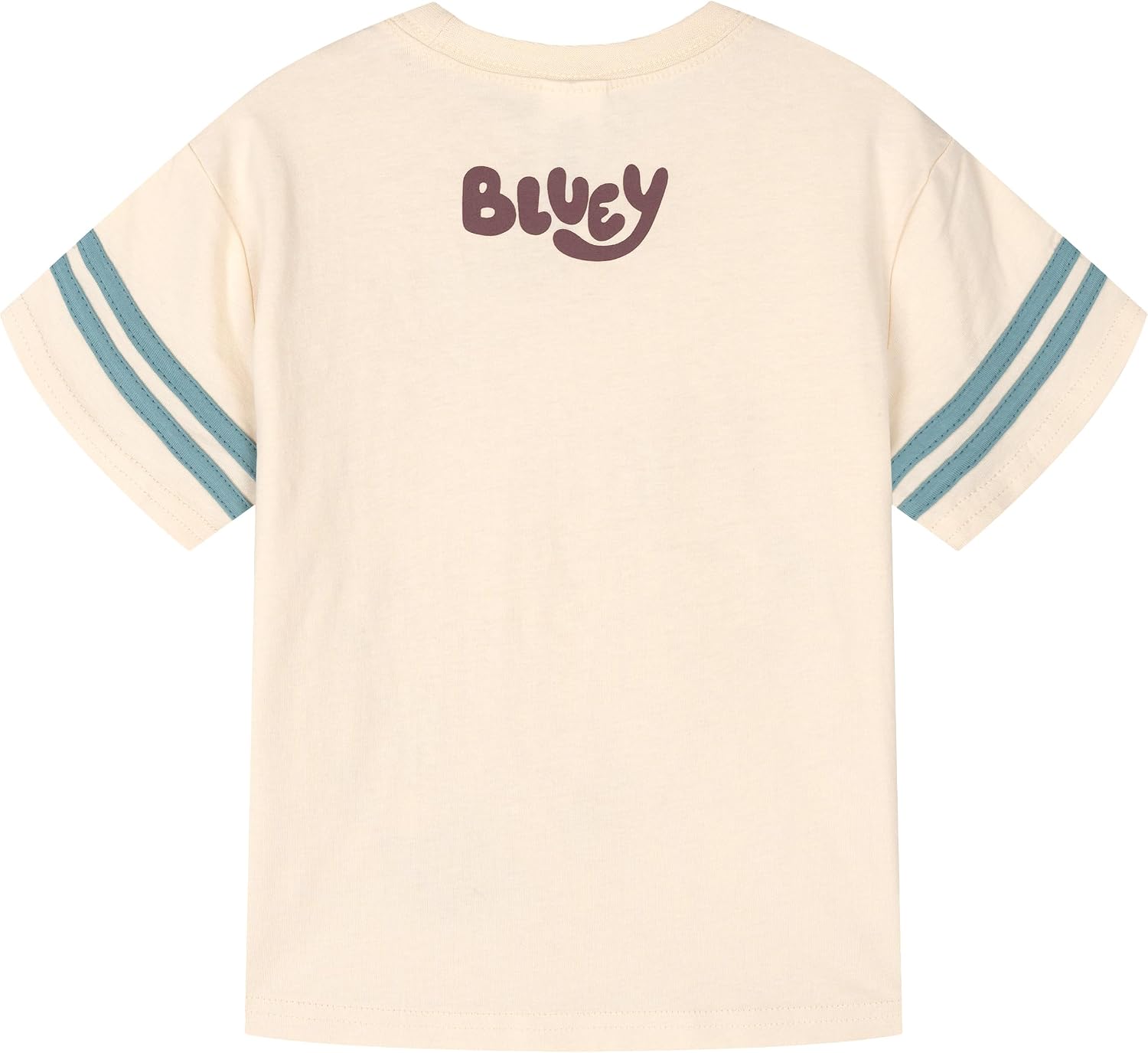 Bluey - Conjunto de camiseta con hombros caídos y pantalones cortos para niños de tamaños de bebé a grandes (2T - 10-12)