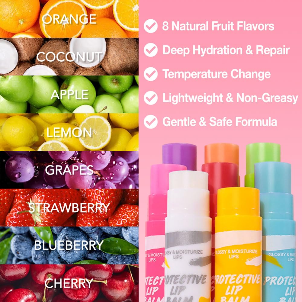 BINGBRUSH 6 piezas de lápiz labial que cambia de color con sabor a fruta, la reina, PH Mood, labios de larga duración, brillo labial, bálsamo labial, tinte mágico, maquillaje para mujer | Long-Lasting Comfort ,Personalized Shade,Deep Hydration,Fresh Looks