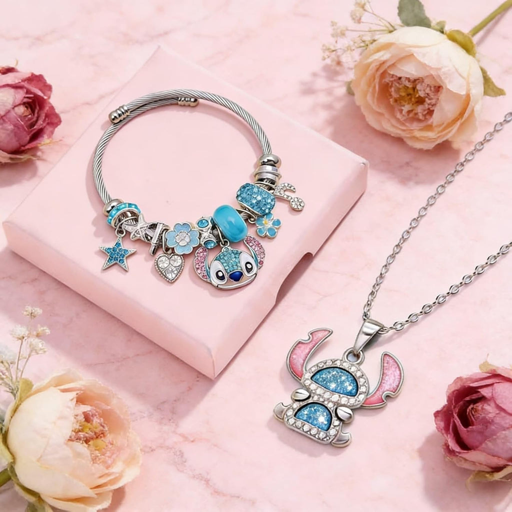 Lindo collar y brazalete para adolescentes, regalos de moda, joyería para mujeres, hermana, sobrina, hija, nieta