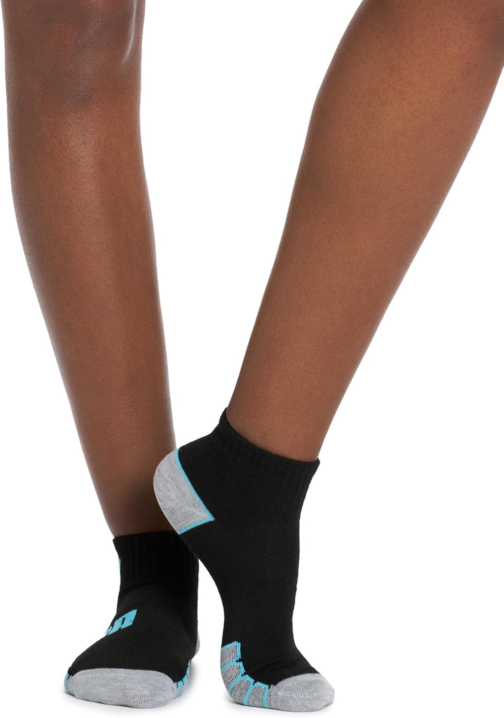 PUMA Calcetines Quarter Crew para mujer (paquete de 6)