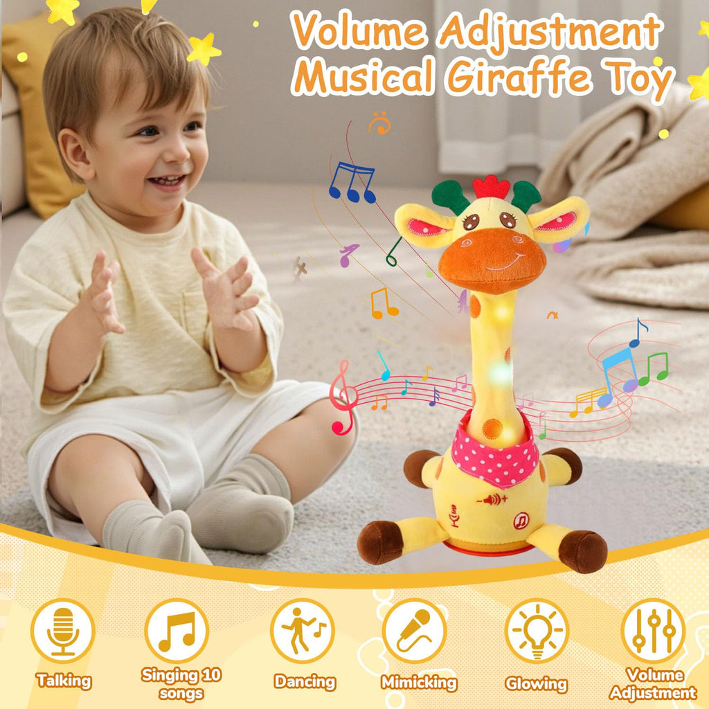 Cactus bailarín parlante - Repite lo que dices graba juguete para bebé | Bebé cantando grabación, imitando, repite lo que dices, musical interactivo, para niños y niñas de 1 año