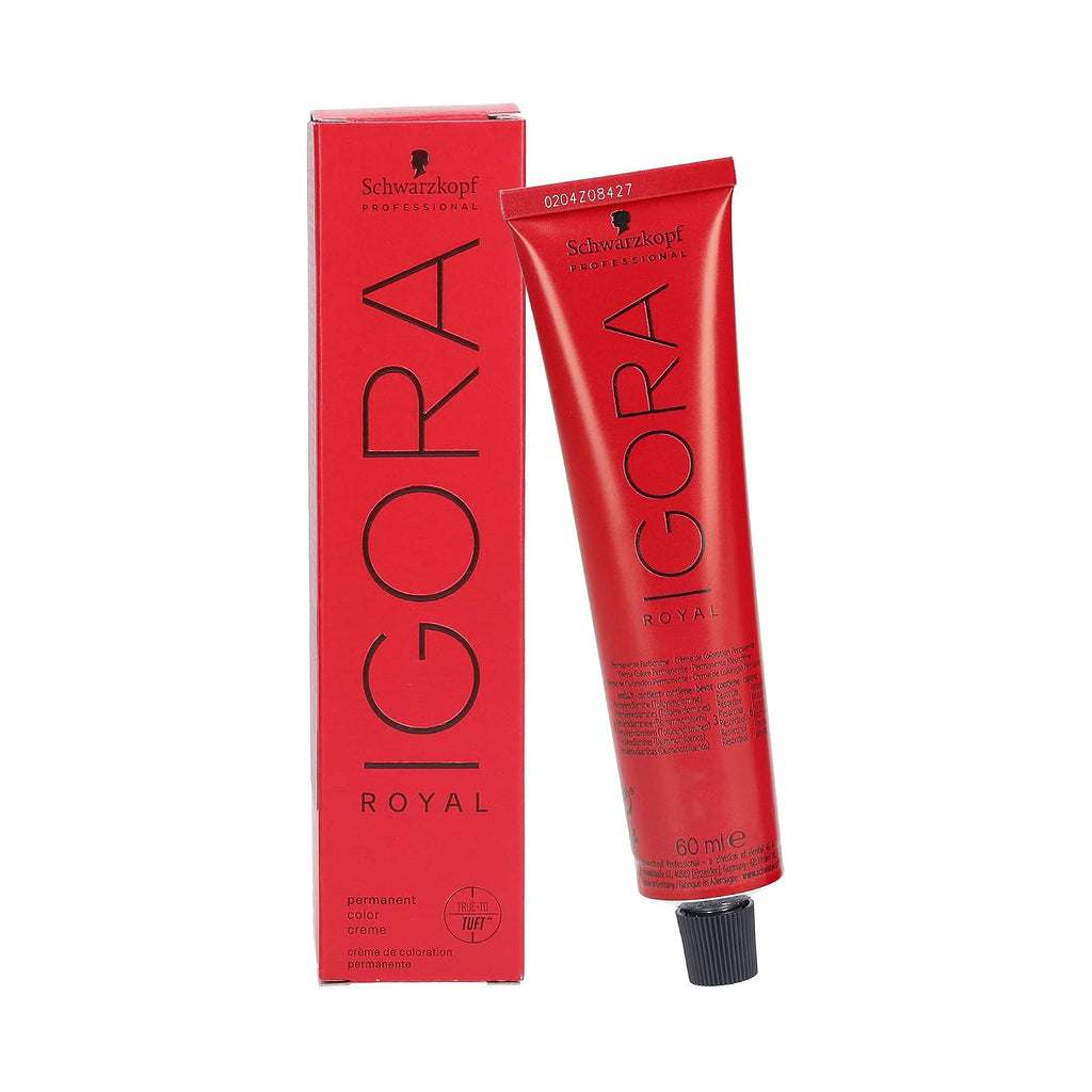 Schwarzkopf Professional - Tintura permanente para el cabello Igora Royal, tono 8-77, color rubio claro cobre, 2.11 onzas (60 g)