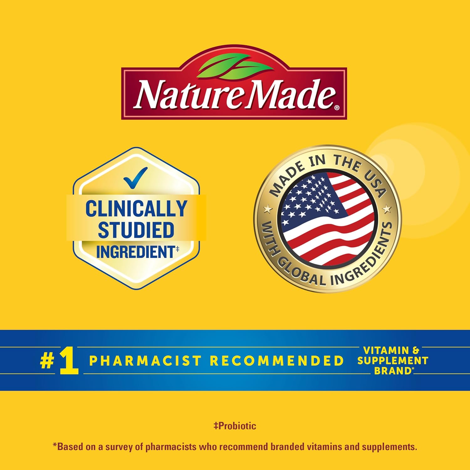 Nature Made - Gomitas de fibra probióticas + prebióticas para la salud intestinal diaria, suplemento de soporte digestivo con probióticos y fibra, 50 gomitas, suministro para 25 días | Fiber Supplement for Daily Gut Health, Prebiotics and Probiotics for W