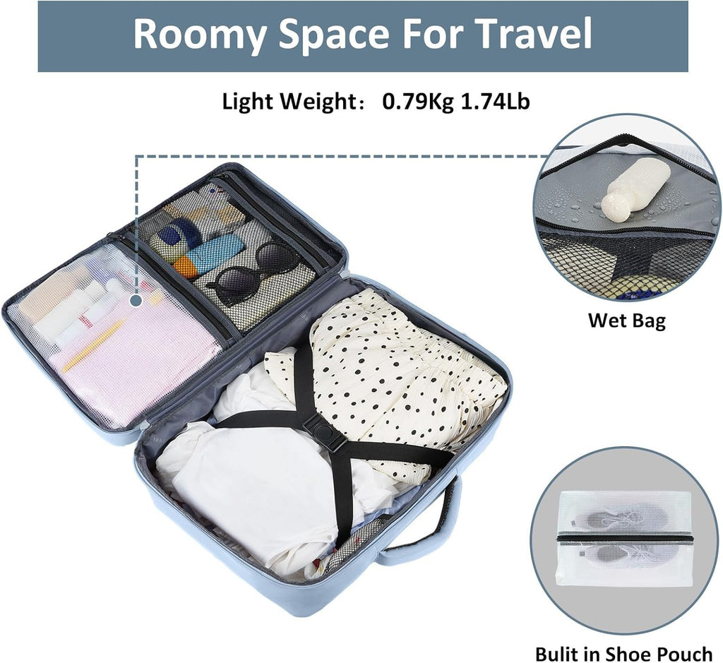 Taygeer - Mochila de viaje para mujeres, mochila de cabina con puerto de carga USB y bolsa para zapatos, mochila TSA para laptop de 15.6 pulgadas aprobada para vuelos, bolsa de enfermera, mochila | 15.6inch Laptop Mochila with Water Bottle Pocket & Shoe P