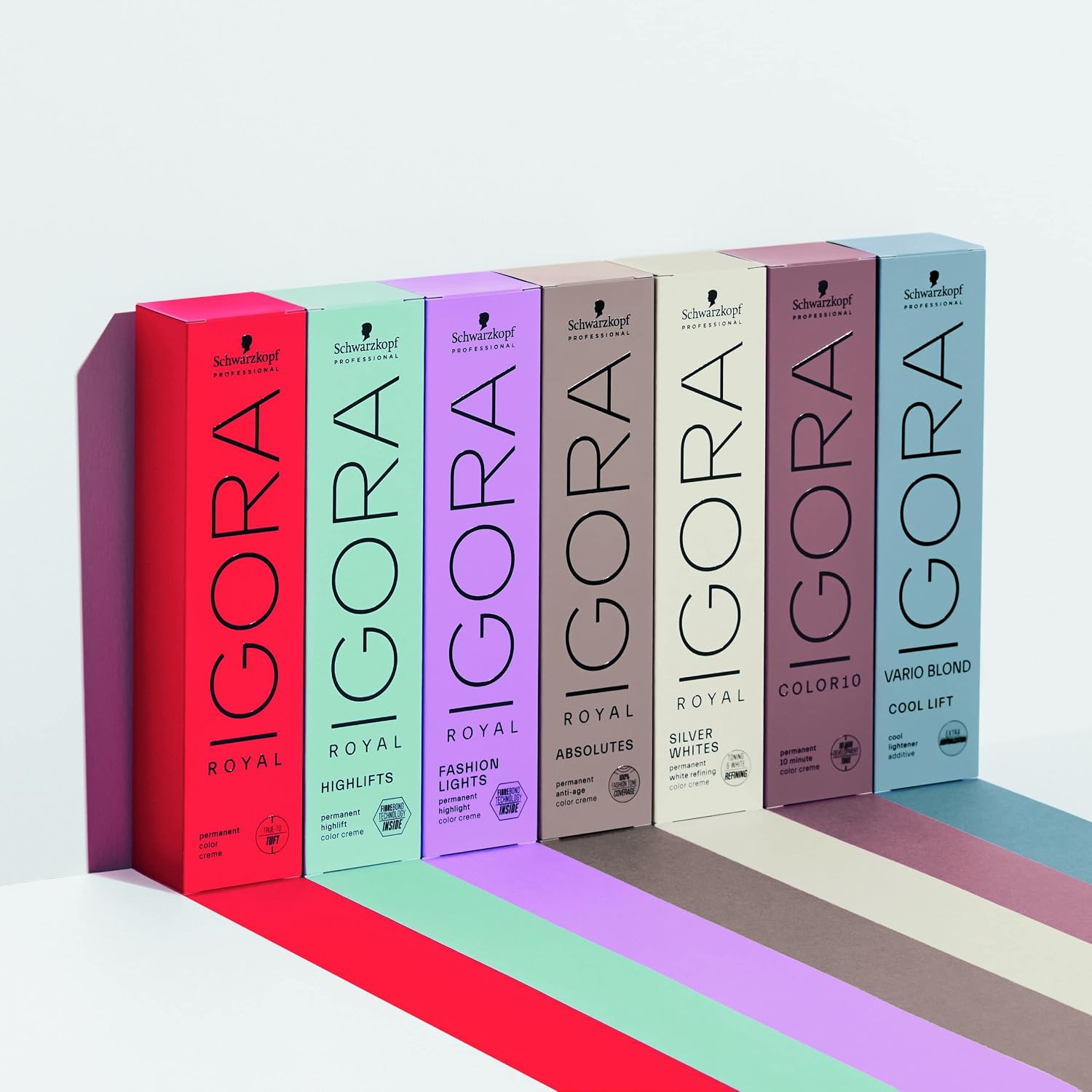 Schwarzkopf Professional - Tintura permanente para el cabello Igora Royal, tono 8-77, color rubio claro cobre, 2.11 onzas (60 g)